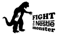 Image from the anti-Nestle campaign